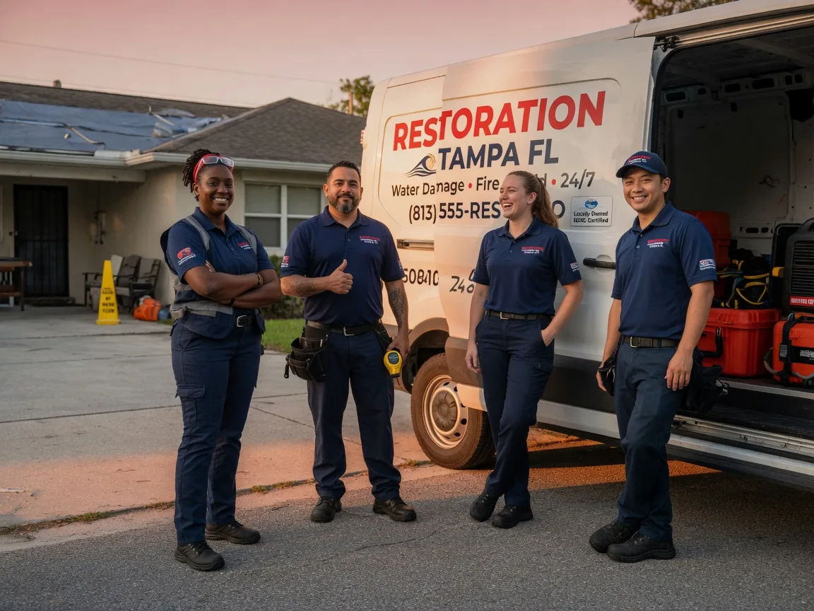 Water Damage Restoration company in Corn, OK